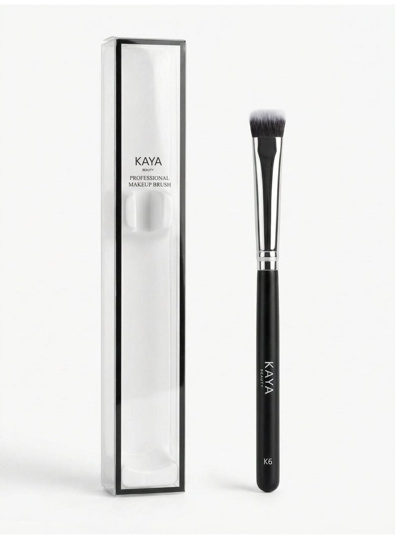 kaya Professional Medium Eyeshadow Shader Brush for Precise Pigment Application and Definition - Image 1